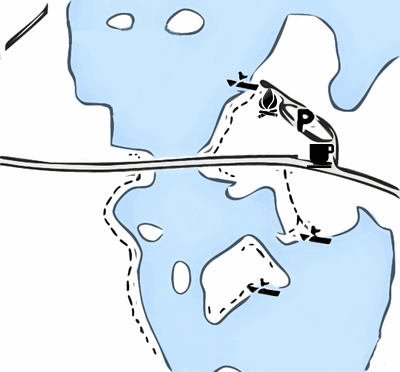 Koskialueen kartta
